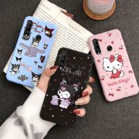 Philander SHOP กระเป๋า P30Pro สำหรับ Huawei P30 Lite,เคสเคสนิ่มใส่โทรศัพท์ลายการ์ตูน Sanrio Funda เคส TPU Kuromi เมโลดี้สุดน่ารักสำหรับ P30Lite Huawei P30 Pro