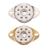 New Product 1PC 8PIN TUBE SOCKET B8G Ceramic VALVE BASE Tin/ Plated For  5B254 C3G 7N7 EF22 Vintage Audio Amplifier DIY Project Hifi