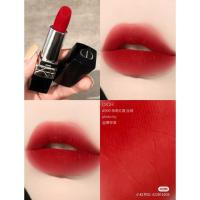 แท้ทั้งร้าน !! แบ่งขายลิปสติก DIOR LIPSTICK สี 999 VELVET ขนาด 0.5 กรัม พร้อมแปรงทาลิป