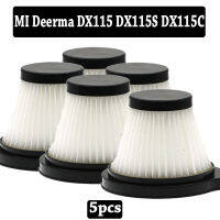 แผ่นกรอง Hepa สำหรับอะไหล่ของ Mi Deerma DX115S DX115C เครื่องดูดฝุ่นแบบพกพา