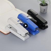 Creative Office Accessories Durable Compact Stapler Time-saving Standard Stapler Stationery Office Binding Supplies Handheld Staplers Punches