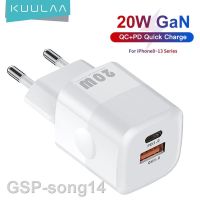 ร้อน☏สายชาร์จ “KUULAA 20W GaN USB C สำหรับ iPhone 14 13 11 S20 iPad