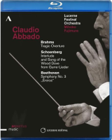 Brahms / Schoenberg / Beethoven works abado conductor lucerne 25g