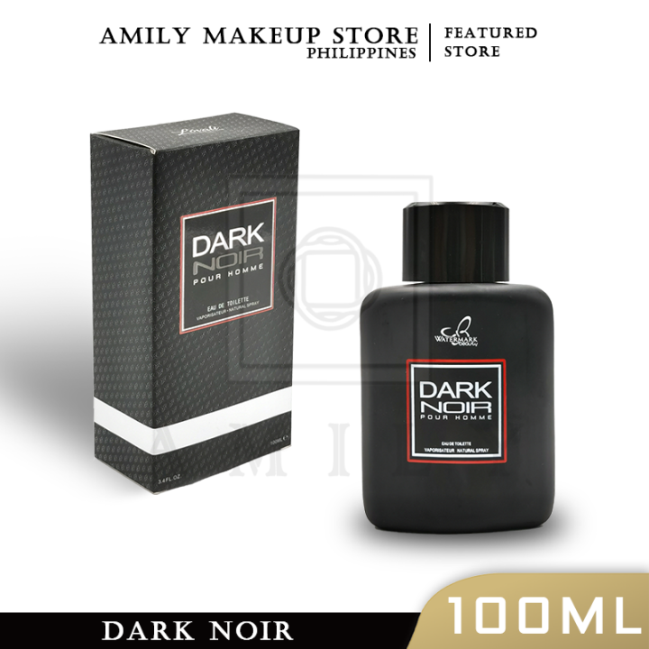 AMILY 100ML Lovali Dark Noir Pour Homme Eau De Parfum Vaporisateur