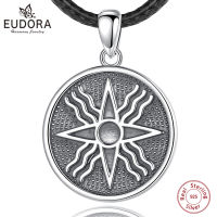 Eudora 925เงินสเตอร์ลิง Star Of Shamash สร้อยคอ Vintage Assyrian Star Amulet จี้บุคลิกภาพเครื่องประดับของขวัญผู้หญิง Man