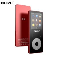 RUIZU เครื่องเล่น MP3เพลง Hifi พร้อมเครื่องเล่นวิดีโอเสียงสัมผัสอัจฉริยะแบบพกพา5.0ใบรองรับการ์ดลำโพง TF E-Book Walkman บันทึก