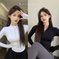 Koreandress?ระยะเวลาจัดส่งปกติ 2-3 วัน?เสื้อผ้าป้องกันแสงแดด  ระบายอากาศได้   นรังสีอัลตราไวโอเลตเสื้อผ้าป้องกัน  เสื้อครอป