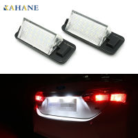 2Pcs สำหรับ BMW E36ป้ายทะเบียน Led Light 18SMD สีขาว12V โคมไฟแผ่นตัวเลขหลอดไฟสำหรับ BMW E36 318i 318is 318ti 320i 323i 325i 325is 328i 328is 328i