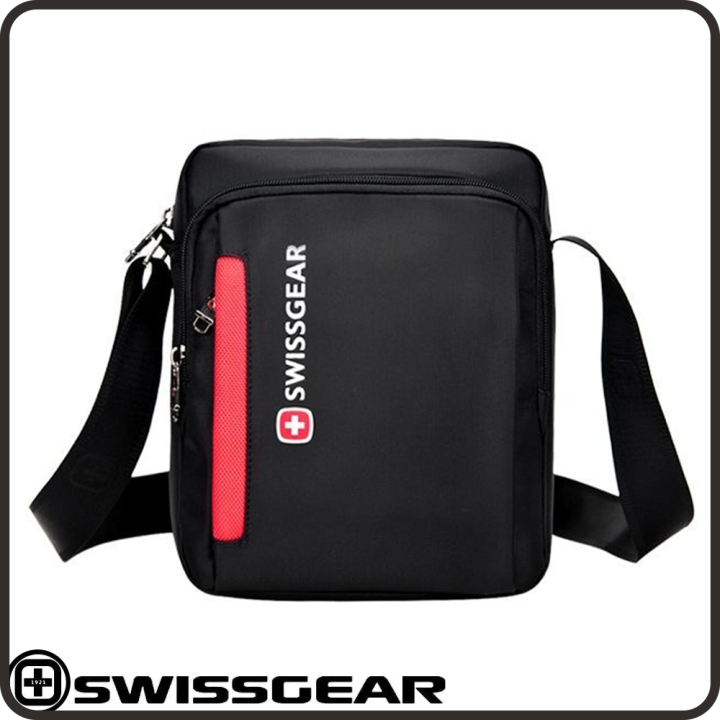 SwissGear Vintage Oxford Men's Single Shoulder Bag Swiss Waterproof men ...