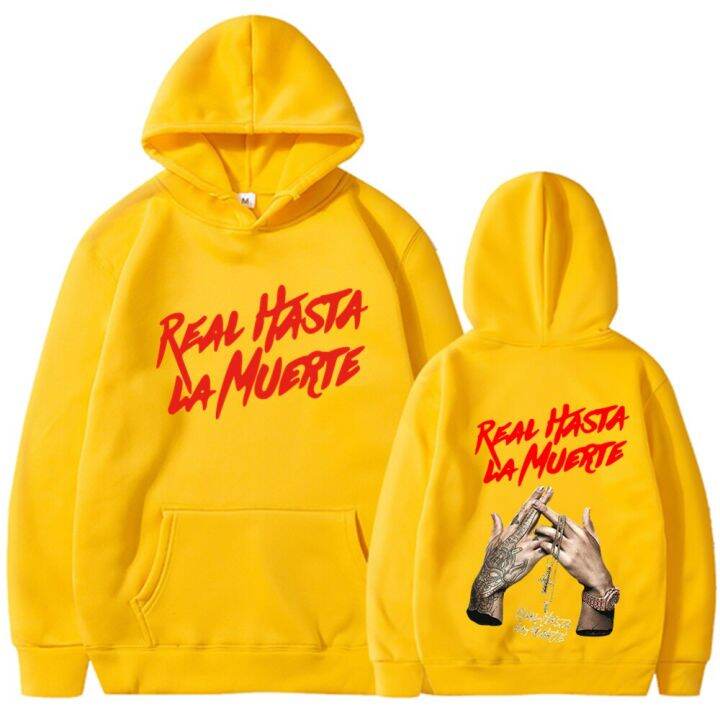 anuel-aa-hoodie-cetak-mantelเสื้อกันหนาวnyata-hasta-la-muerteเครื่องแต่งกายolahraga-kasual-pria-wanita-pakaianอะนิเมะpullover-hoodie