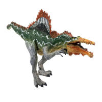 Dino ตัวเลข Dino ของเล่นสำหรับเด็ก Spinosaurus รูปร่างสีน้ำเนื้อใสเหมาะสำหรับเด็กคริสต์มาสหรือวันเกิด