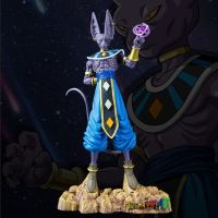 FIRST ของขวัญสำหรับเด็ก Beerus ดราก้อนบอล ฟิกเกอร์ของเล่น ตุ๊กตาของเล่นตุ๊กตา เพชรประดับขนาดเล็ก หุ่นจำลอง beerus โมเดลหุ่นรูป หุ่นจำลองดราก้อนบอล เครื่องประดับตุ๊กตาผ้า