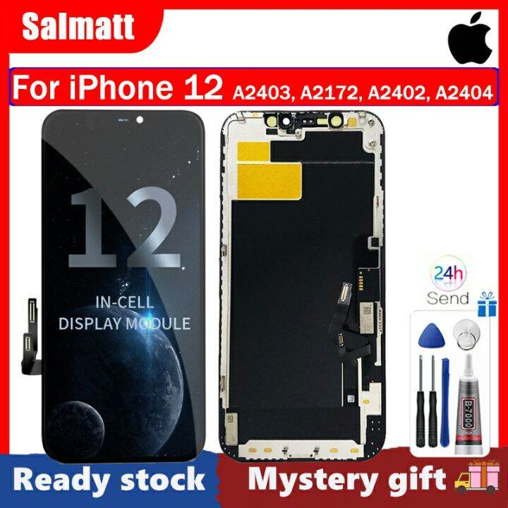 Salmatt incell LCD For iPhone 12 A2403, A2172, A2402, A2404 Display ...