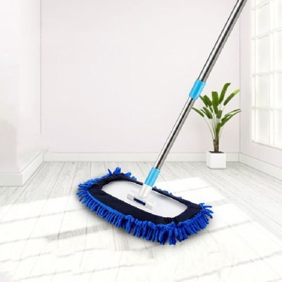 Chenille Mop Cleaning Floor Dust Window Washing Home Squeeze Rotary Water Absorption Rag House Lightning Offers Hand Brooms Flat