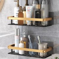 【CC】 Shelves No-drill Shelf Shower Storage Rack Holder Toilet Organizer Accessories