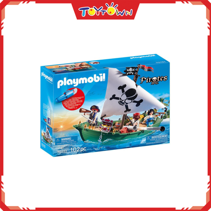 Playmobil Pirate Ship with Underwater Motor Toys Lazada PH