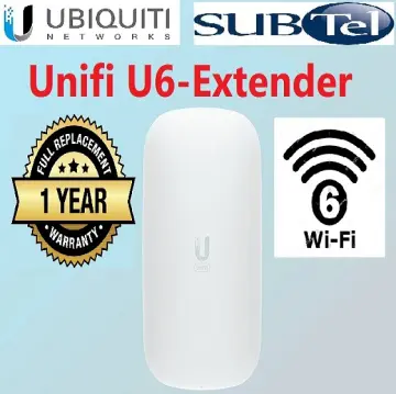 Ubiquiti UniFi 6 Extender plug-and-play WiFi 6 access point