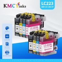 Kmcyinks เหมาะสำหรับพี่ชายน้องชาย LC223 XL ตลับหมึก DCP-J562DW J4120DW MFC-J480DW J680DW J880DW J5320DW J5720DW J4620DW