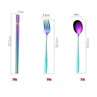 7pcs Metal Straws Stainless Steel Straight Elbow Straw Spoon Fork Chopsticks Set