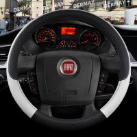 【YF】 for Fiat Ducato Car Steering Wheel Cover PU Leather 100  DERMAY Brand High Quality Auto Accessories Fast Shipping