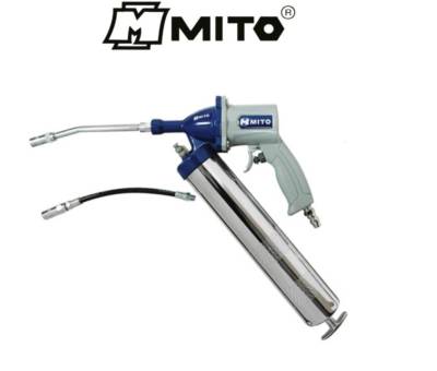 MITO กระบอกอัดจารบีใช้ลม ทรงปืน ความจุ 400cc Air Grease Gun Piston Type รุ่น MI-627 ของแท้ ส่งเร็ว ทันใช้