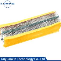 1/6W 1/8W 0.125W Metal Film Resistor Five Ring Power Resistor 1~1M 3.3 4.7 10R 47 100 220 360 470 1K 2.2K 10K 22K 4.7K 100KOhm