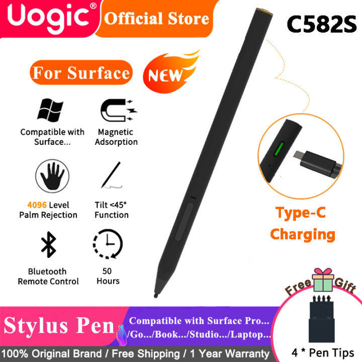 Uogic Stylus Pen for Microsoft Surface, 4096 Pressure Sensitivity