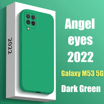 เคสนิ่มสำหรับ Samsung Galaxy M53 5G/M33 5G,เคสโทรศัพท์ของแท้ใหม่เลนส์ออกแบบ Angel Eyes กันกระแทกปกป้องเต็มรูปแบบฝาหลัง