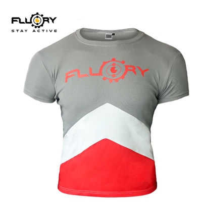 Fluory short sleeve t-shirts new release kick boxing wears cotton material mma sports Tee shirts