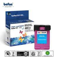 befon Compatible 652XL Cartridge Replacement for HP 652 Color Ink Cartridge for Deskjet 1115 1118 2135 2136 2138 3635 3636 3638 Ink Cartridges