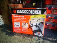 Black &amp; Decker WM-225 WORKMATE โต๊ะงานช่างจับชิ้นงาน Black &amp; Decker WM225