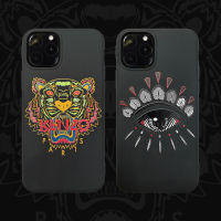 NEW Trendy Tiger Angel Eyes เคสโทรศัพท์สำหรับ Iphone 7 7 + 8 Plus Iphone Xr Xsmax กรณี Iphone 11 11pro 11Promax Street แฟชั่นเคสโทรศัพท์ Iphone 12 12pro 12Promax กรณี Iphone 6 6Plus Cool Trend เคสโทรศัพท์สีดำ