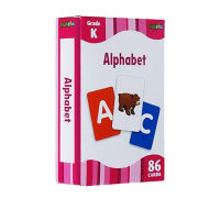 English original alphabet 86 word cards box flash children cards English alphabet enlightenment efficient learning flash card
