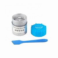 【YD】 40PCSHY710gray Silicone Thermal Paste10gConductive Grease Sink CPU GPU Chipset Laptop Cooling With Scraper3.17W/m.k