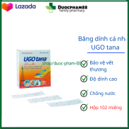 Băng dính cá nhân y tế chống thấm nước UGO TANA Hộp 102 miếng