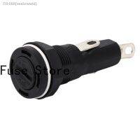 ✉ 2PCS Rotary Knob Type Imported Fuse Holder R3-55B 6x30mm Box Glass Tube 20A 250V