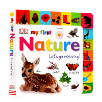 My first nature let S go exploring DK produces a picture book exploring nature, a cardboard book of fun enlightenment cognition for young parents and children, an original English picture book aged 0-3, 3-6