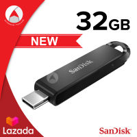 SANDISK Flash Drive Ultra USB Type-C USB 3.1 ความจุ 32GB (SDCZ460-032G-G46) แฟลชไดร์ฟ เมมโมรี่ การ์ด แซนดิส โดย ซินเน็ค อุปกรณ์จัดเก็บข้อมูล คอมพิวเตอร์ โน็ตบุ๊ค Computer PC Mac Notebook มือถือ รับประกัน Synnex 5 ปี