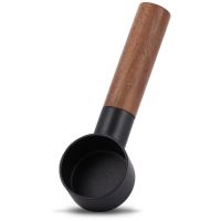 Natural Wood Coffee Beans Scoop for Coffee Tea Small Sugar Salt Flatware Wood Spoons Tools Kitchen Supplies