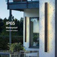 Waterproof LED Long Wall Lamp, Modern, Ip65, Outdoor Lighting, Garden, Villa, Balcony, Lamp, Decorative, 110 V,220V