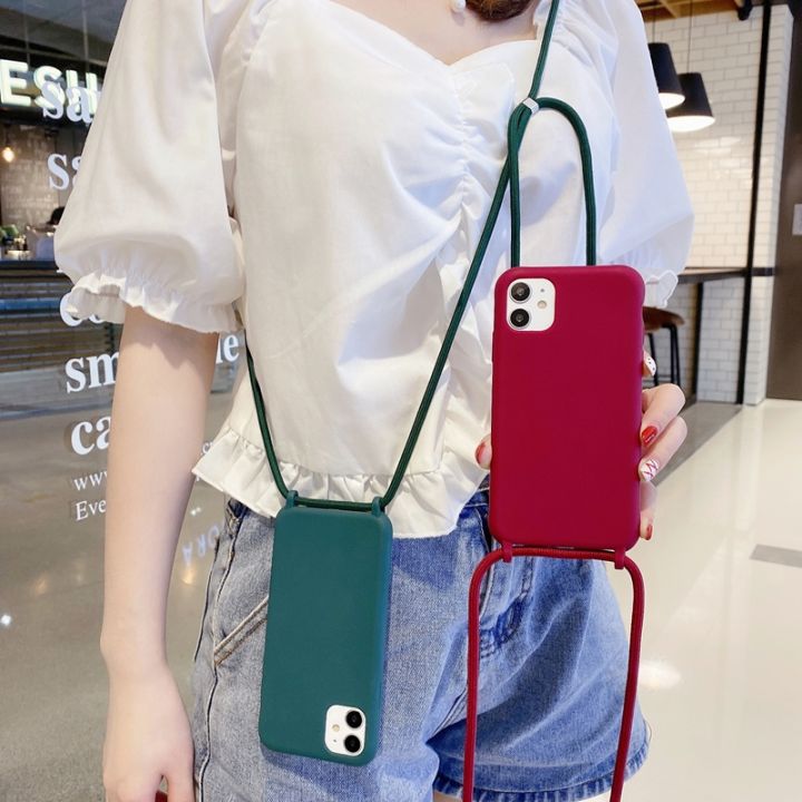 yellow-peach-flavor-soft-สร้อยคอ-lanyard-สำหรับ-samsung-galaxy-s21-s20-ultra-s10-plus-หมายเหตุ20-a72-a52-a51-a71-crossbody-สายคล้องคอผู้ถือ