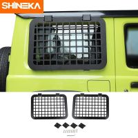 SHINEKA Car Rear Window Glass Armor Decoration Protective Frames For Suzuki Jimny JB64 JB74w 2019 2020 2021 Exterior Accessories