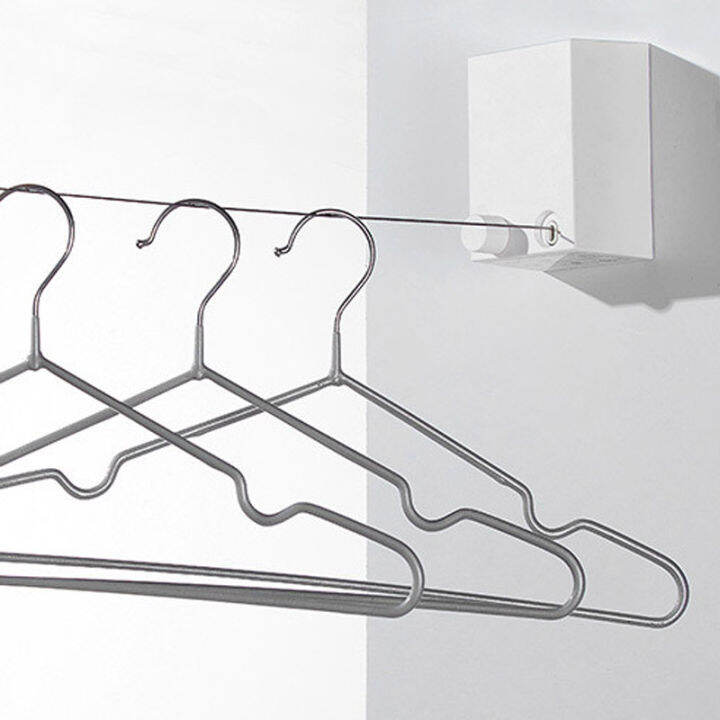 retractable-laundry-clothesline-clothes-hanger-wall-hanging-stretch-washing-clothes-line-shrinking-balcony-invisible-line