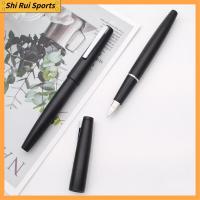 SHIRUI 0.3/EF nib ปากกาหมึกซึม เส้นใยไฟเบอร์ สีดำสีดำ ปากกาประดิษฐ์ตัวอักษร ทนทานต่อการใช้งาน ตัวแปลง A ปากกาหมึกหมึก ของขวัญสำหรับเด็ก