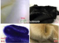 Quality pile 3-3.5cm imitation fox furfaux fur fabric clothing collar fur Carpet Materials160cmX45cm(half yard)/pcs