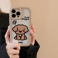 Apple เคสโทรศัพท์มือถือ iPhone 15/14/13/12/11/X/xs/xr ลายลูกสุนัขน่ารักวัสดุอะคริลิค15 Pro Max เคสโทรศัพท์มือถือ14 Plus สนุกกันตกเปลือกแข็ง12 Mini ที่ล้อมรอบอย่างสมบูรณ์เคสป้องกันโทรศัพท์