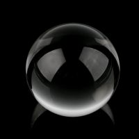 100มม. Crystal Ball Healing Ball Sphere ตกแต่งที่สมบูรณ์แบบควอตซ์ K9แก้วคริสตัลประดิษฐ์ของขวัญที่ยอดเยี่ยมสำหรับทุกโอกาส