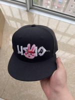 ✕ USAO hat embroidery flat hat djing sound swimming snake whale pink rabbit head