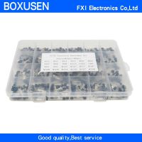 24 Values TO-92 Transistor Assortment Assorted Kit Each BC327 BC337 BC517 BC547 BC548 BC549 2N2222 3906 3904 5401 5551 C945 1015 WATTY Electronics