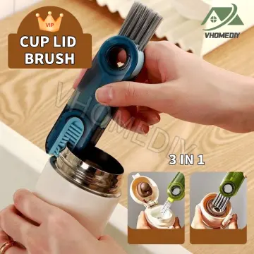 Shop 3 In 1 Multipurpose Bottle Gap Cleaner Brush with great discounts and  prices online - Nov 2023